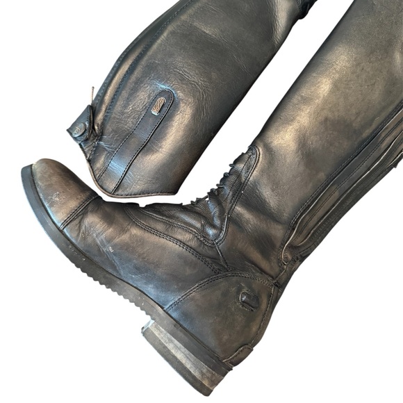 Tredstep Donatello Renaissance Black Leather Tall Equestrian Boots - Picture 8 of 10